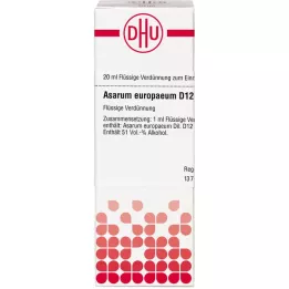 ASARUM EUROPAEUM D 12 Fortynning, 20 ml