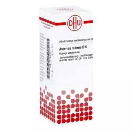 ASTERIAS RUBENS D 6 Fortynning, 20 ml