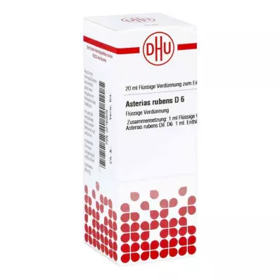 ASTERIAS RUBENS D 6 Fortynning, 20 ml ASTERIAS RUBENS D 6 Fortynning, 20 ml