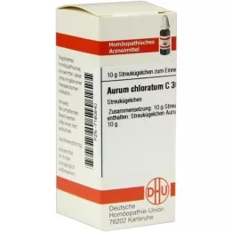 AURUM CHLORATUM C 30 globuler, 10 g