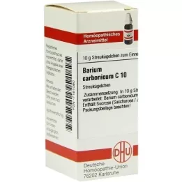 BARIUM CARBONICUM C 10 globuler, 10 g