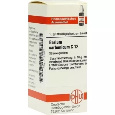 BARIUM CARBONICUM C 12 kuler, 10 g