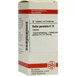 BELLIS PERENNIS D 12 tabletter, 80 stk