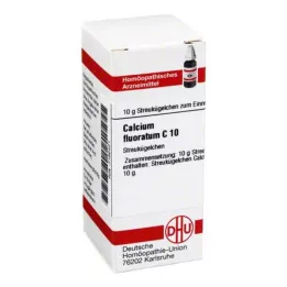 CALCIUM FLUORATUM C 10 globuler, 10 g