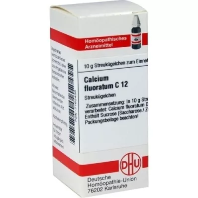 CALCIUM FLUORATUM C 12 kuler, 10 g