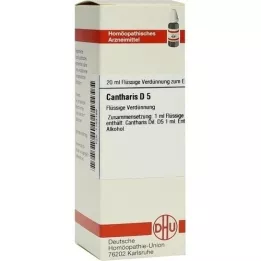 CANTHARIS D 5 fortynning, 20 ml