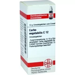 CARBO VEGETABILIS C 12 kuler, 10 g