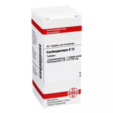 DHU Cardiospermum D 12 tabletter, 80 stk DHU Cardiospermum D 12 tabletter, 80 stk