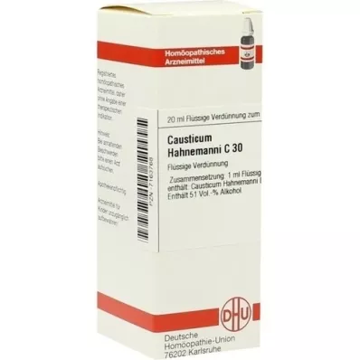 CAUSTICUM HAHNEMANNI C 30-fortynning, 20 ml