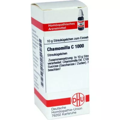 CHAMOMILLA C 1000 globuler, 10 g
