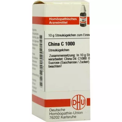 CHINA C 1000 globuler, 10 g CHINA C 1000 globuler, 10 g