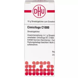 CIMICIFUGA C 1000 globuler, 10 g