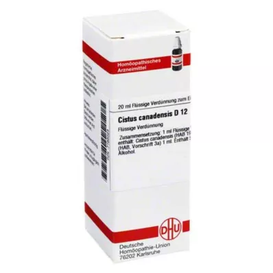 CISTUS CANADENSIS D 12 Fortynning, 20 ml