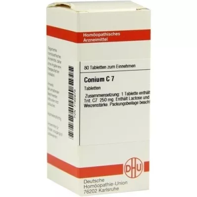 CONIUM C 7 tabletter, 80 stk