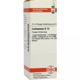 CORTISONUM D 12 Fortynning, 20 ml