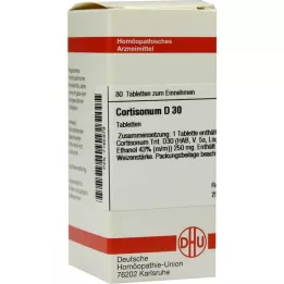 CORTISONUM D 30 tabletter, 80 stk