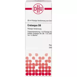 CRATAEGUS D 8 fortynning, 20 ml