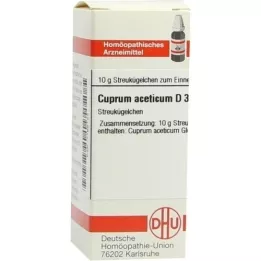 CUPRUM ACETICUM D 3 kuler, 10 g