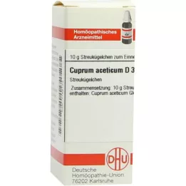 CUPRUM ACETICUM D 3 kuler, 10 g