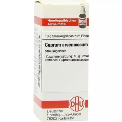 CUPRUM ARSENICOSUM C 200 globuler, 10 g