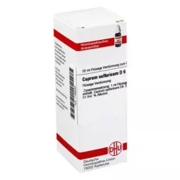 CUPRUM SULFURICUM D 6 Fortynning, 20 ml