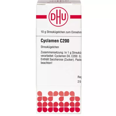 CYCLAMEN C 200 globuler, 10 g