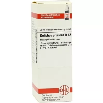 DOLICHOS PRURIENS D 12 Fortynning, 20 ml