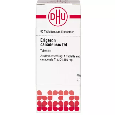 ERIGERON CANADENSIS D 4 tabletter, 80 stk