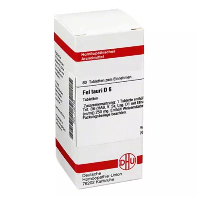 FEL TAURI D 6 tabletter, 80 stk