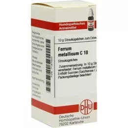 FERRUM METALLICUM C 10 globuler, 10 g