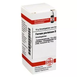 FERRUM PICRINICUM D 6 globuli, 10 g