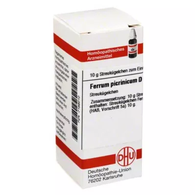 FERRUM PICRINICUM D 6 globuli, 10 g FERRUM PICRINICUM D 6 globuli, 10 g