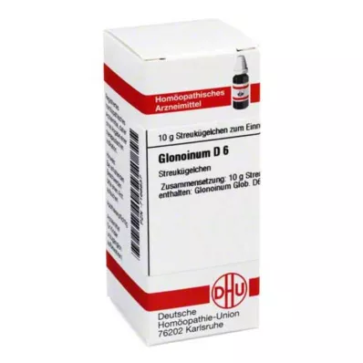 DHU Glonoinum D 6 kuler, 10 g