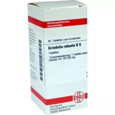 GRINDELIA ROBUSTA D 6 tabletter, 80 stk