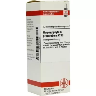 HARPAGOPHYTUM PROCUMBENS C 30-fortynning, 20 ml