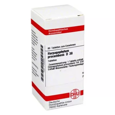 HARPAGOPHYTUM PROCUMBENS D 30 tabletter, 80 stk