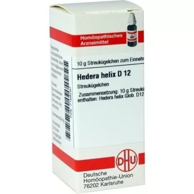 HEDERA HELIX D 12 globuler, 10 g