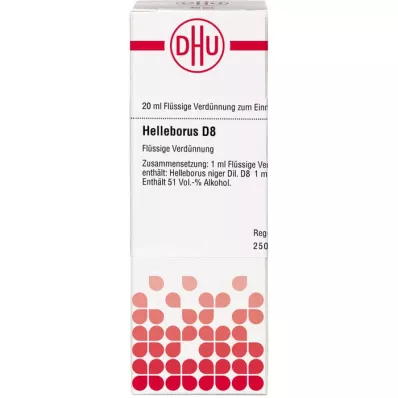 HELLEBORUS D 8 fortynning, 20 ml