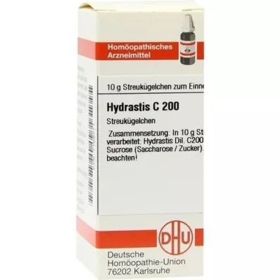 HYDRASTIS C 200 globuler, 10 g