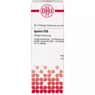 IGNATIA D 20 Fortynning, 20 ml