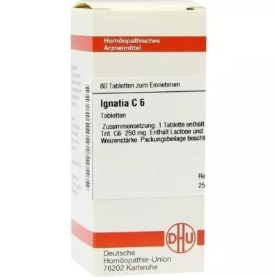 IGNATIA C 6 tabletter, 80 stk