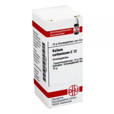 KALIUM CARBONICUM C 12 kuler, 10 g