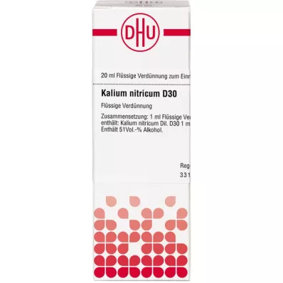 KALIUM NITRICUM D 30 fortynning, 20 ml