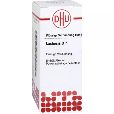 LACHESIS D 7-fortynning, 20 ml