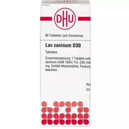 LAC CANINUM D 30 tabletter, 80 stk