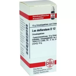 LAC DEFLORATUM D 12 globuler, 10 g