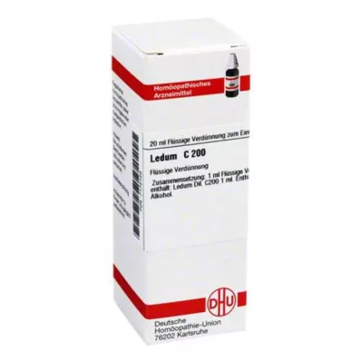 LEDUM C 200 Fortynning, 20 ml