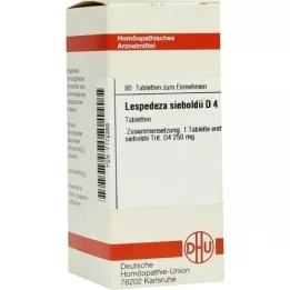 LESPEDEZA SIEBOLDII D 4 tabletter, 80 stk