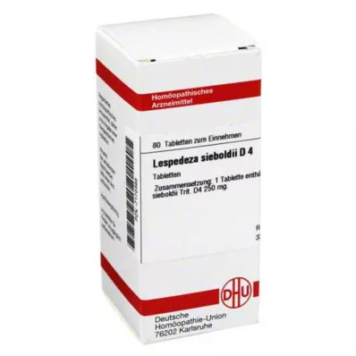 LESPEDEZA SIEBOLDII D 4 tabletter, 80 stk