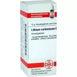 LITHIUM CARBONICUM C 30 globuler, 10 g